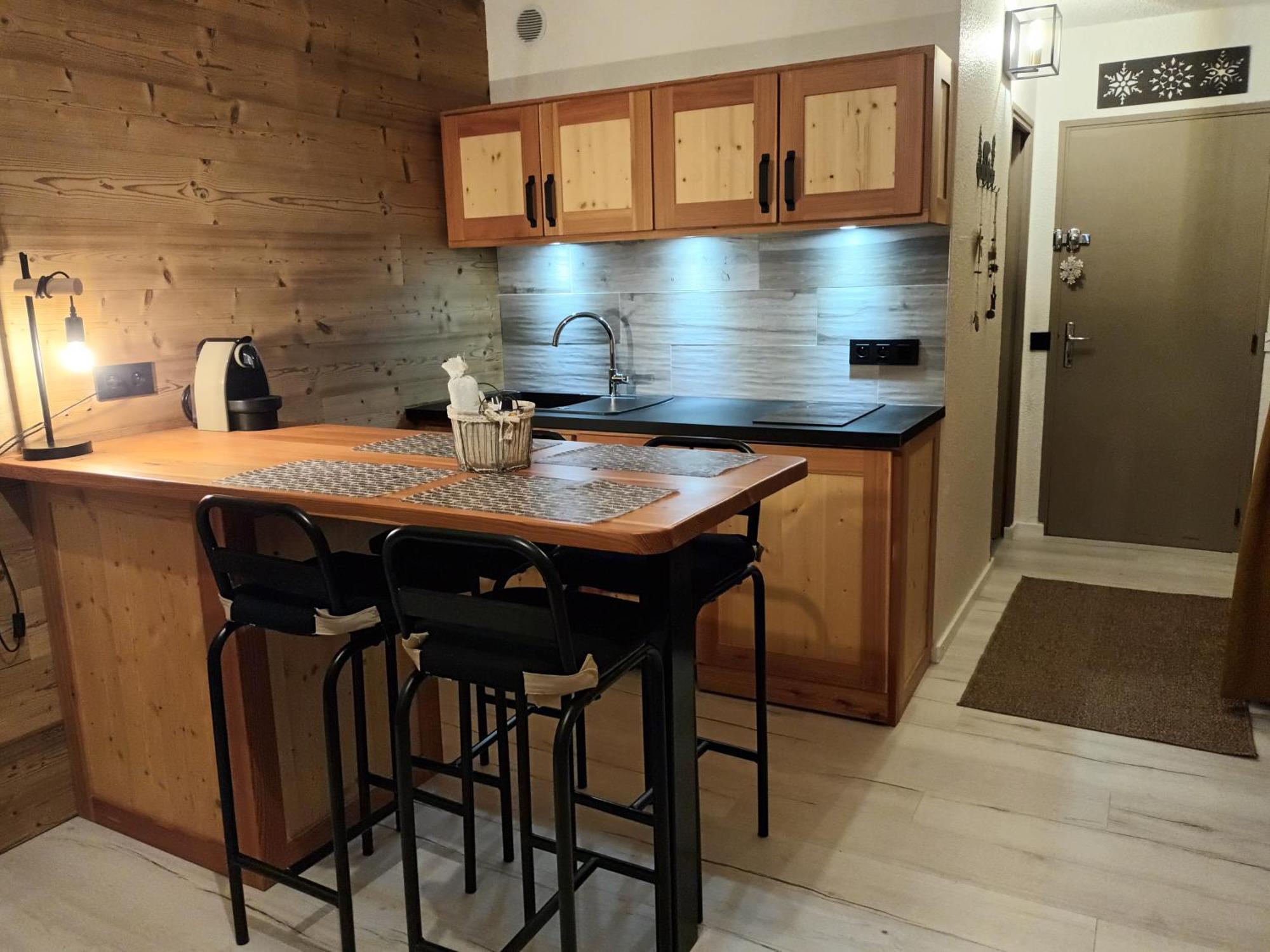 Appartement Montagne Le Flocon Saint-Michel-de-Chaillol المظهر الخارجي الصورة